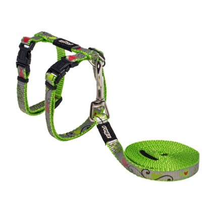 Kattsele Lime Rogz XS
