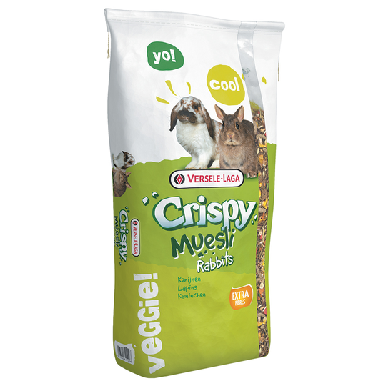 20 kg Versele-Laga Crispy Muesli gnagarfoder till sparpris! - För kaniner