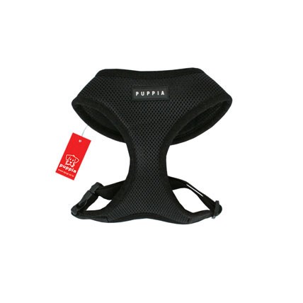 KATTSELE PUPPIA SOFT HARNESS Svart