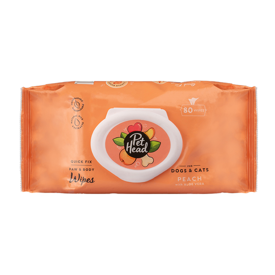 Pet Head Quick Fix Wipes Våtservetter - 80 st