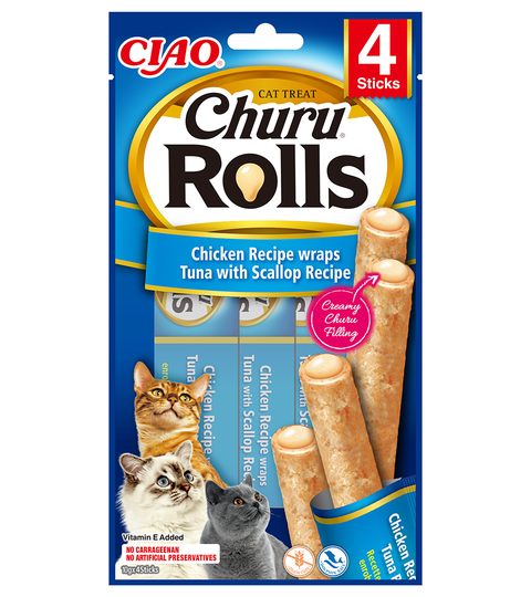 Kattgodis Churu Rolls with Chicken /Tuna and Scallop