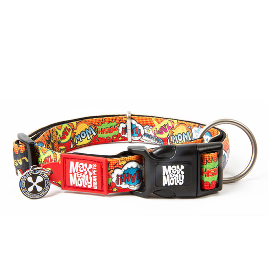 Max & Molly Smart ID Hundhalsband - Heroes (XS)