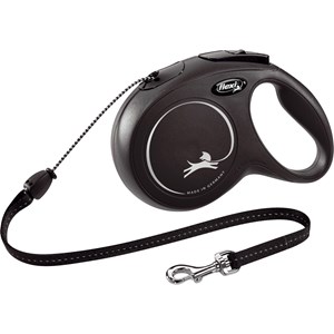 Koppel Flexi New Classic Lina M 8 m Svart