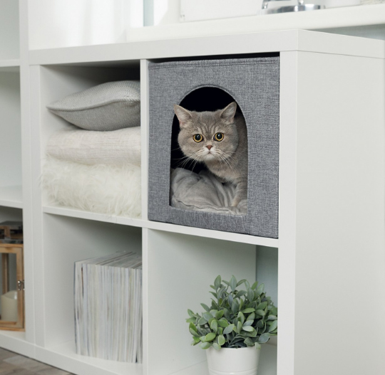 Cat cave Ella grå