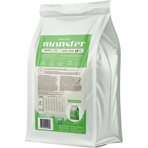 Valpfoder Monster Dog Grain Free Puppy Large/XL Lamb/Duck, 2 kg
