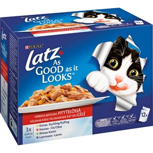 Kattmat Latz Menybox, 12 x 100 g