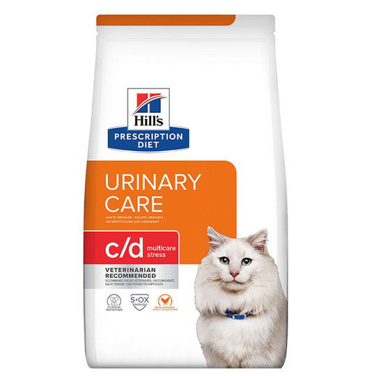 Hill's Prescription Diet c/d Multicare Stress Urinary Care Chicken - Ekonomipack: 2 x 12 kg