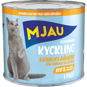 Kattmat Mjau Paté Kyckling, 635 g