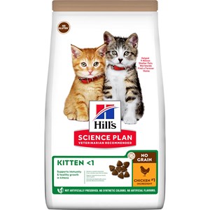 Kattmat Hill's Science Plan Kitten No Grain Chicken, 1,5 kg