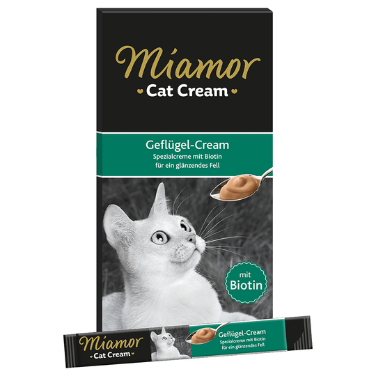 Miamor Cat Cream Poultry - Ekonomipack: 66 x 15 g