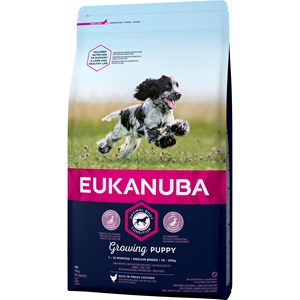 Hundfoder Eukanuba Growing Puppy Medium Breed 3 kg
