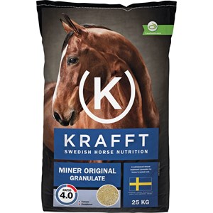 Hästfoder Krafft Miner Original Granulate, 25 kg