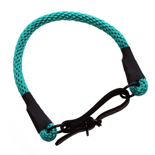 Heim Seil rephalsband, turkos - Stl. 40: 33-38 cm halsomfång, Ø 12 mm