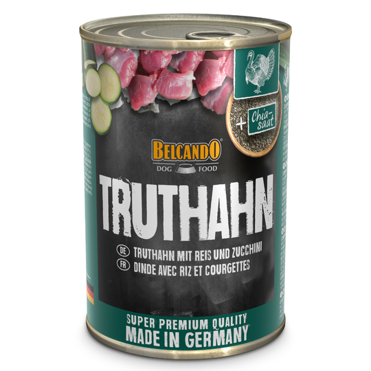 Belcando Super Premium 1 x 400 g - Turkey, Rice & Zucchini