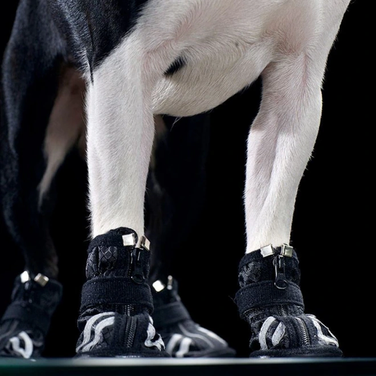 Rukka Step Hundskor Svart 4-pack (1)