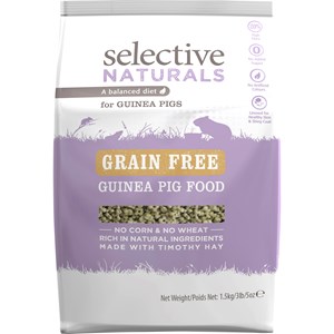 Marsvinsfoder Supreme Selective Grain Free Pellets 1,5 kg
