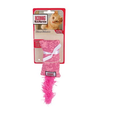 Kattleksak Kickeroo kitten Rosa