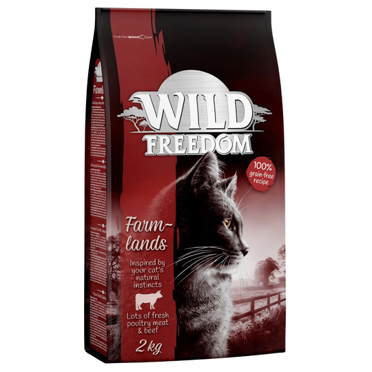 Wild Freedom Adult "Farmlands" - Beef - Ekonomipack: 3 x 2 kg