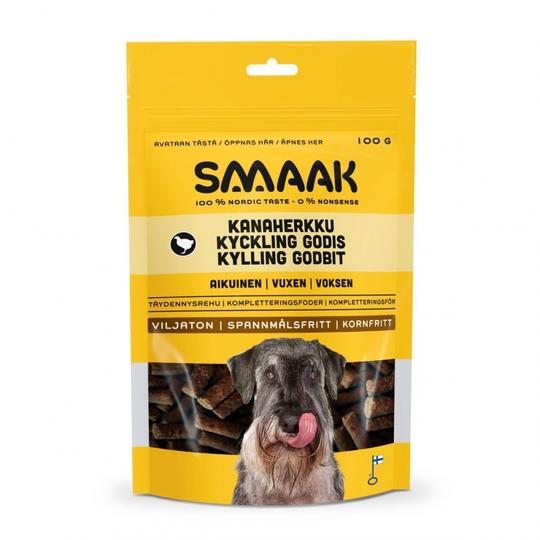 Smaak Dog Adult Kycklinggodis 100 g