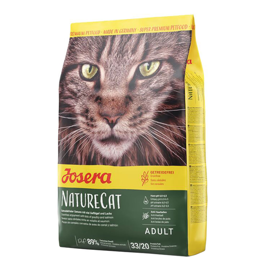 Ekonomipack: 2 x 2 kg Josera kattfoder Nature Cat