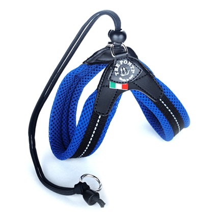 Kattsele Tre Ponti Basic Mesh Blå, 1
