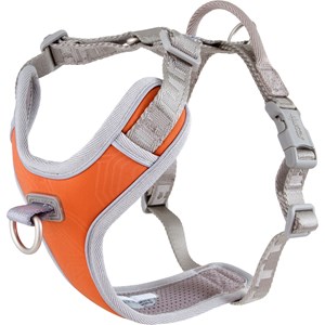 Hundsele Hurtta Venture No-Pull Harness, Orange - ORANGE, 35-40CM