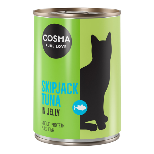 Cosma Original i gelé 6 x 400 g Skipjack tonfisk