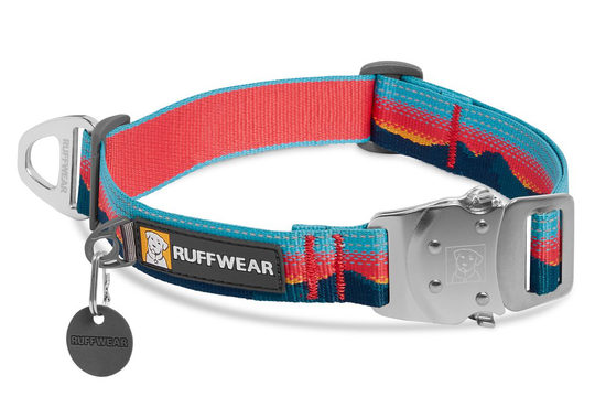Ruffwear - Reflekterande Hundhalsband Top Rope - Sunset (L)