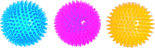 Flytande Knottrig gummiboll - M