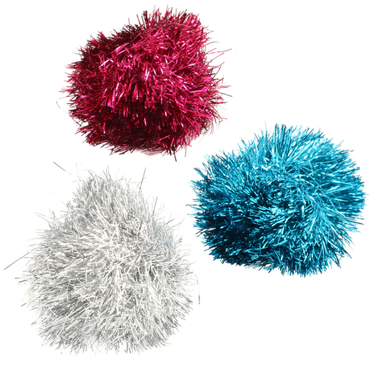 Kattleksak glitterboll