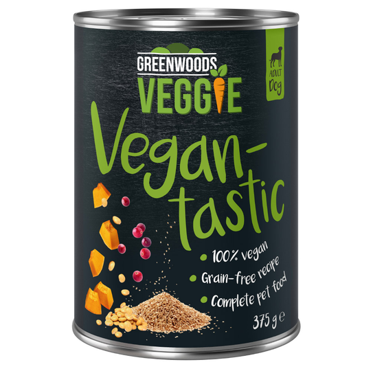 Greenwoods Veggie Quinoa, Pumpkin, Lupins & Cranberries - 6 x 375 g