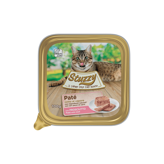 Ekonomipack: Mister Stuzzy Cat 24 x 100 g - Skinka