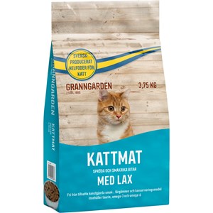 Kattmat Granngården Lax, 3,75 kg