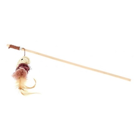 Kattvippa Natural fisk 40cm