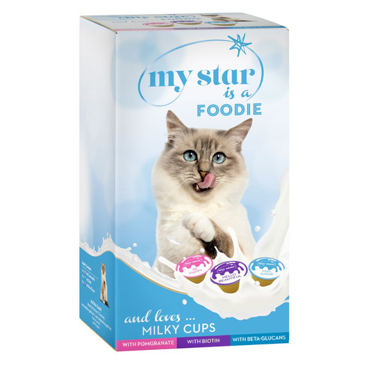 Blandpack: My Star Milky Cups - Ekonomipack: 75 x 15 g