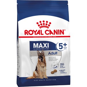 Hundfoder Royal Canin Maxi Adult +5, 15 kg