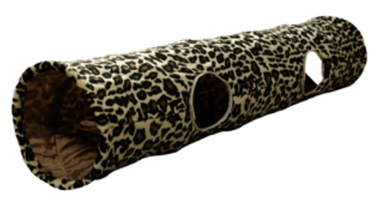Leopardtunnel 130 cm lång