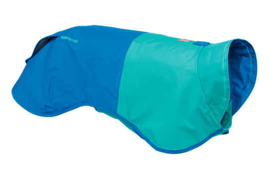 Ruffwear Sun Shower Regntäcke - Blue Dusk (S)