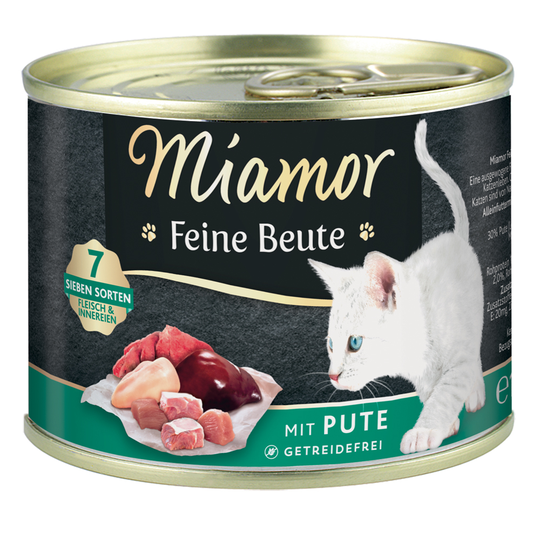 Ekonomipack: Miamor Feine Beute 24 x 185 g Kalkon