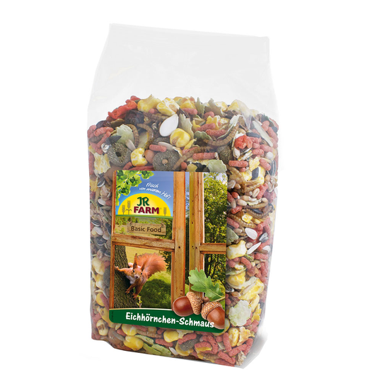 JR Garden Eichhörnchen-Schmaus ekorrfoder - Ekonomipack: 2 x 600 g