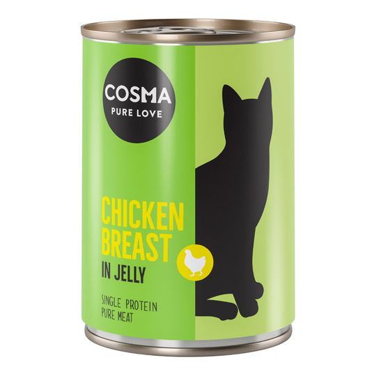 Cosma Original i gelé 6 x 400 g Blandpack 4 sorter