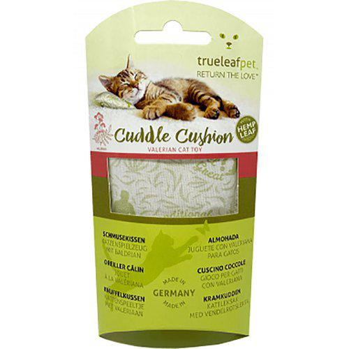 True Hemp- Cuddle Cushion Valerian- Kudde med kattmynta