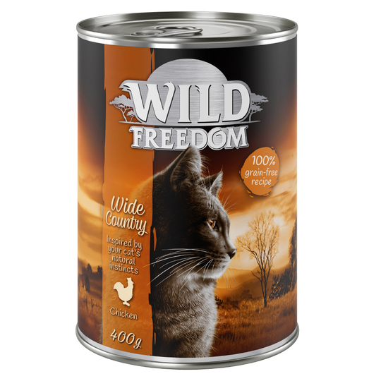 Wild Freedom Adult 6 x 400 g - Wide Country - Chicken Pure