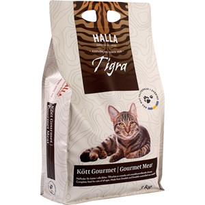 Kattmat Halla Tigra Kött Gourmet 3kg