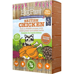 Kattmat Little Big Paw Kitten British Chicken 375 g