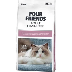 Kattmat Four Friends Grain Free Adult, 6 kg