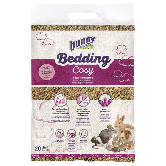 Bunny Bedding Cosy - Ekonomipack: 2 x 20 l