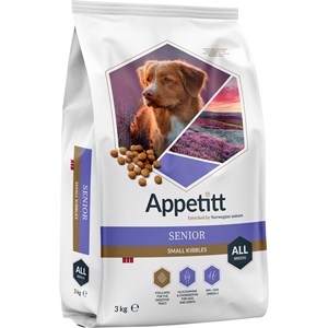 Hundfoder Appetitt Senior 3 kg