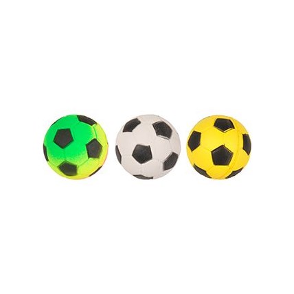 Kattleksak Fotboll hårdskumgummi 4cm