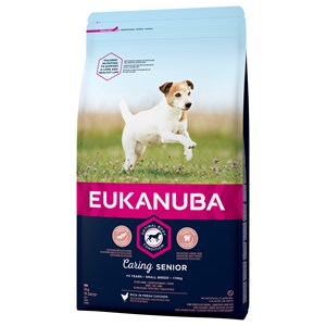 Hundfoder Eukanuba Caring Senior Small Breed, 3 kg